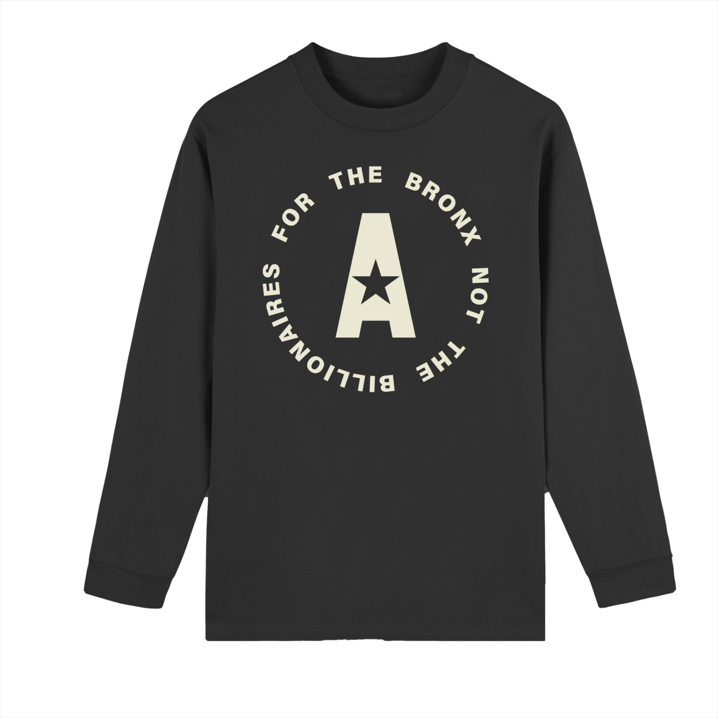 Crew Neck Drop Shoulder Long Sleeve Shirt