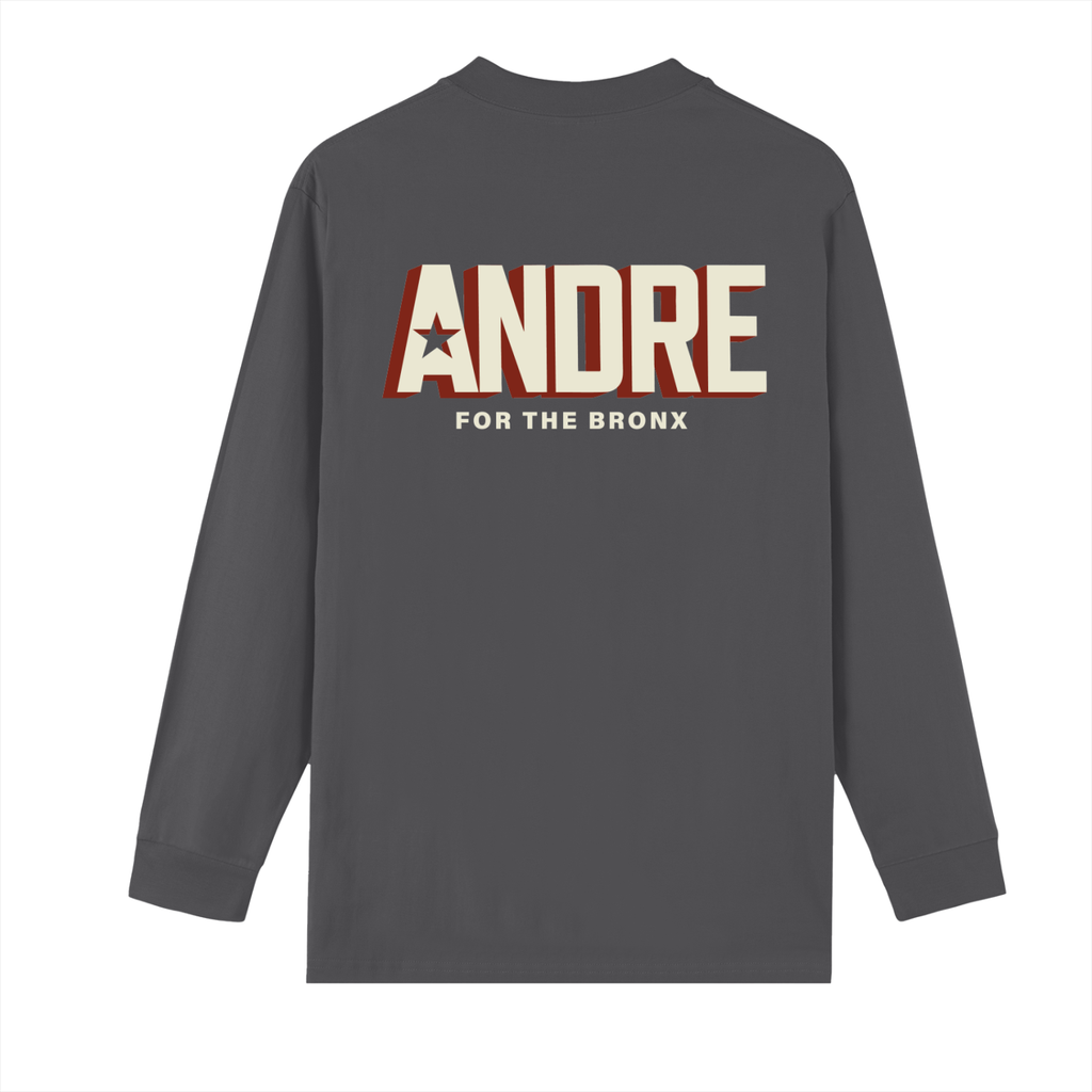 Crew Neck Drop Shoulder Long Sleeve Shirt