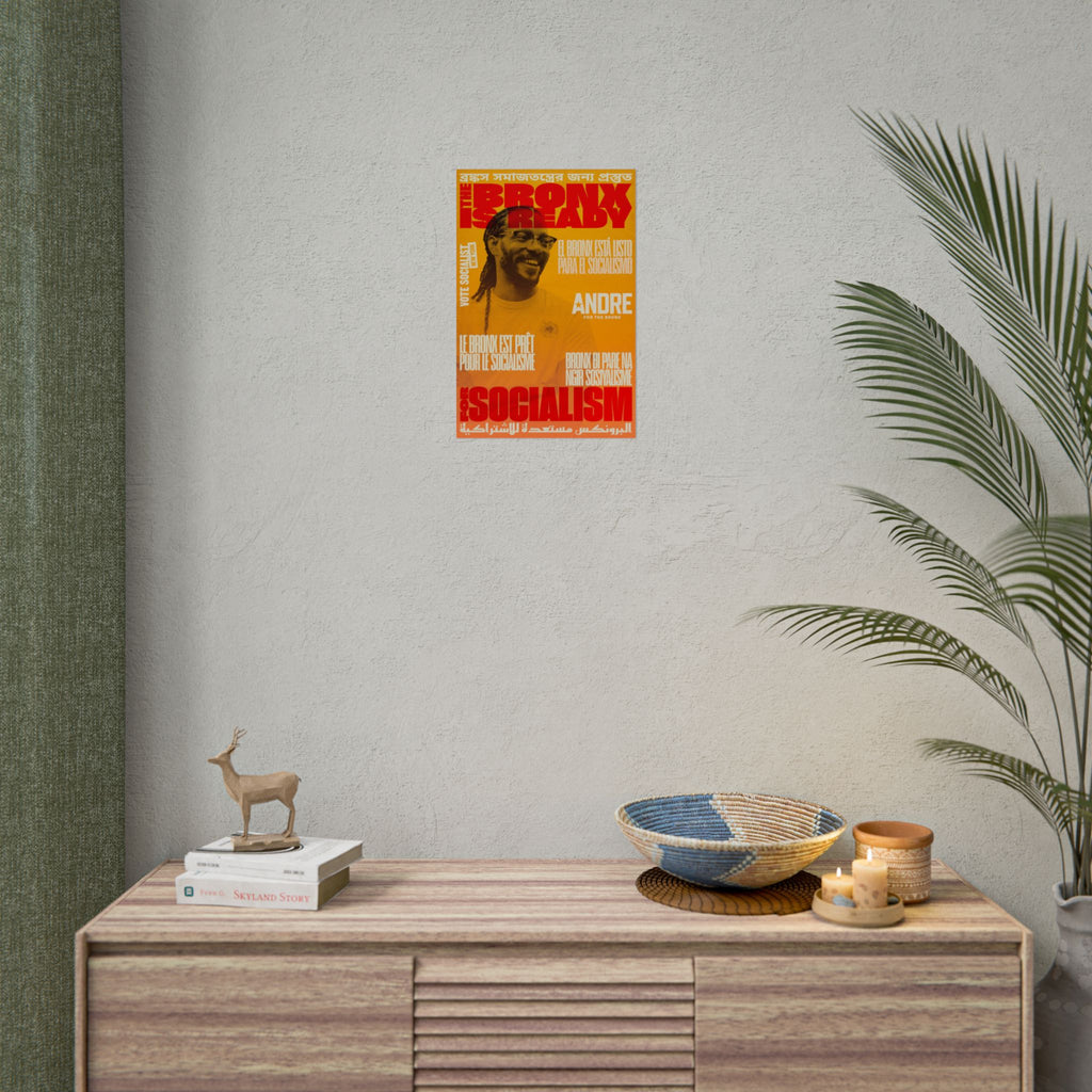 The Bronx is Ready for Socialism 12x18" Poster