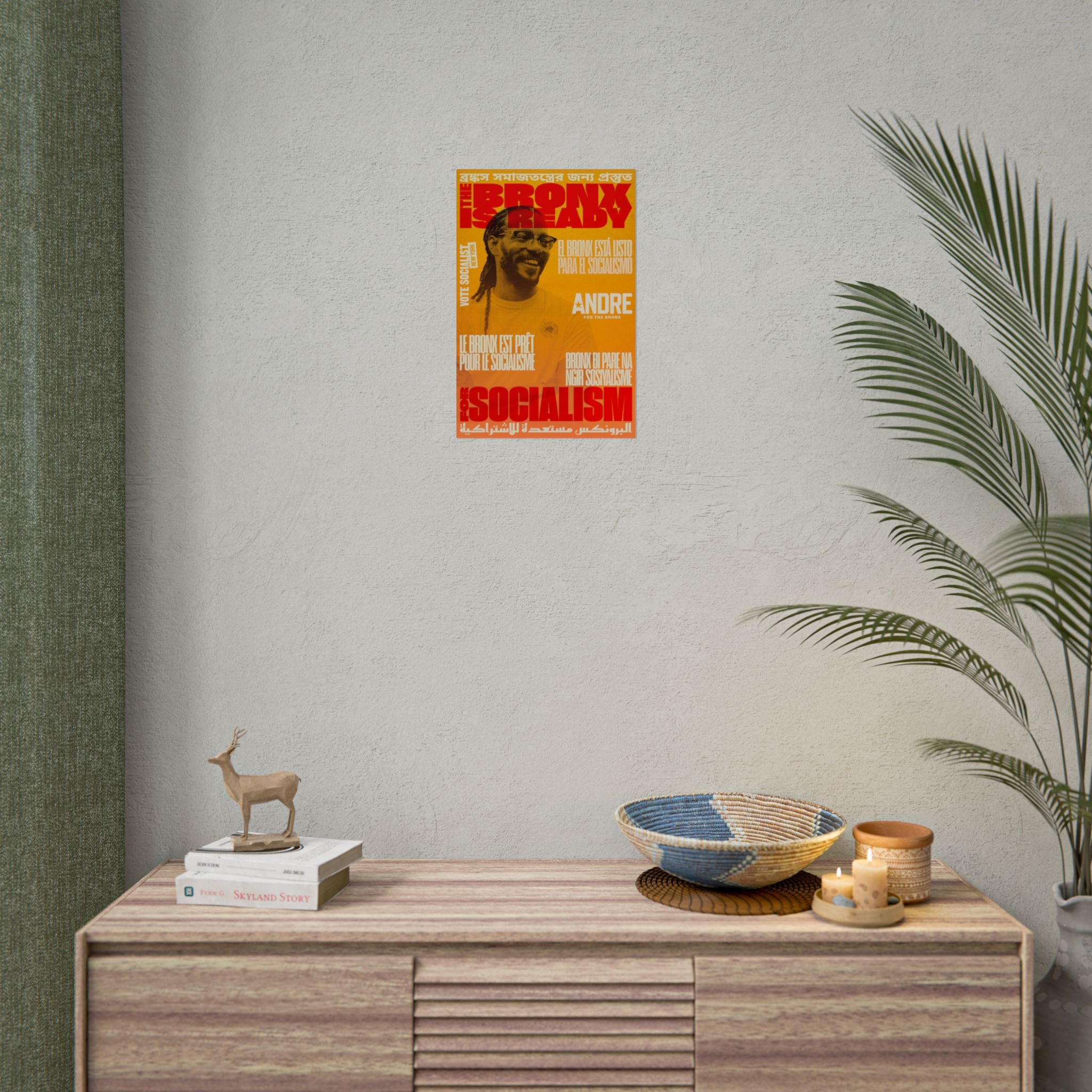 The Bronx is Ready for Socialism 12x18" Poster